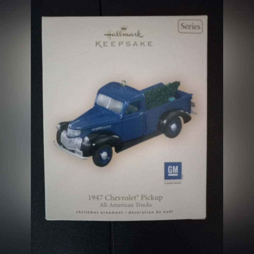 Hallmark Keepsake 1947 Chevrolet Pickup Ornament